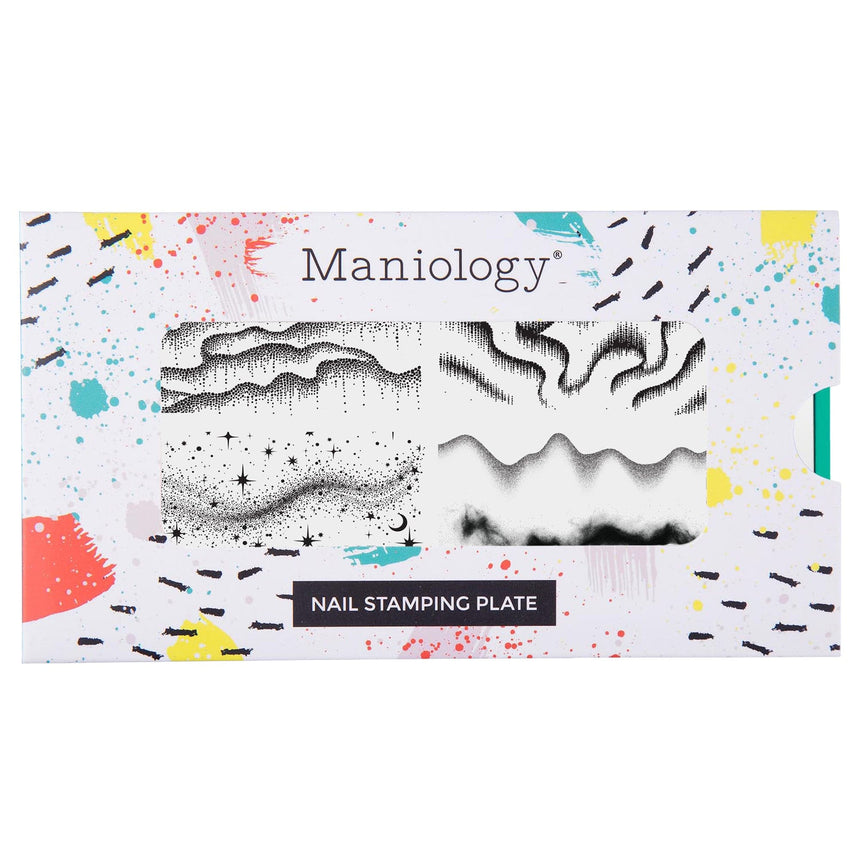 Starlit Skies (M676) - Nail Stamping Plate