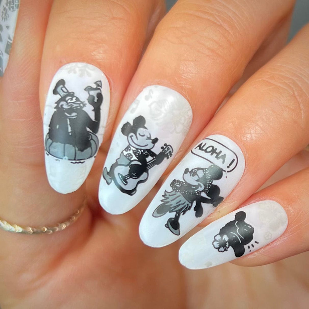 Steamboat Willie (M506) - Nail Stamping Plate