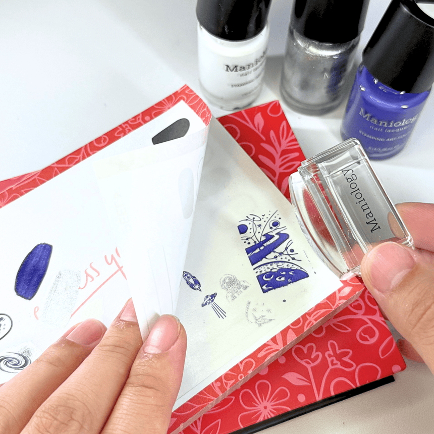 Spring Sticky Stamper Station Refills - 100 Sheets