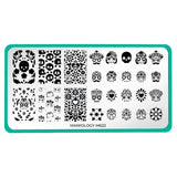 Sugar Skulls (M622) - Nail Stamping Plate