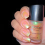 Sunrays: Seaweed (B477) - Aurora Orange Pearlescent Stamping Polish