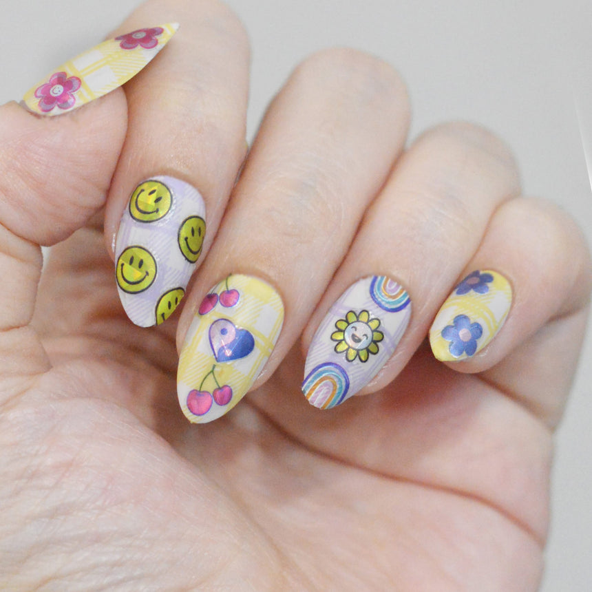Sunshine Babe (MS-131) - Nail Art Sticker