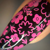 Sunshower: Rosebud (B507) - Pink Cream Stamping Polish