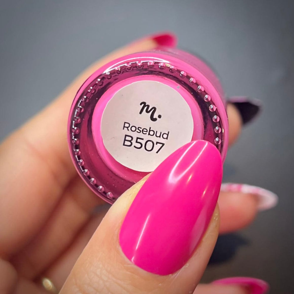 Sunshower: Rosebud (B507) - Pink Cream Stamping Polish