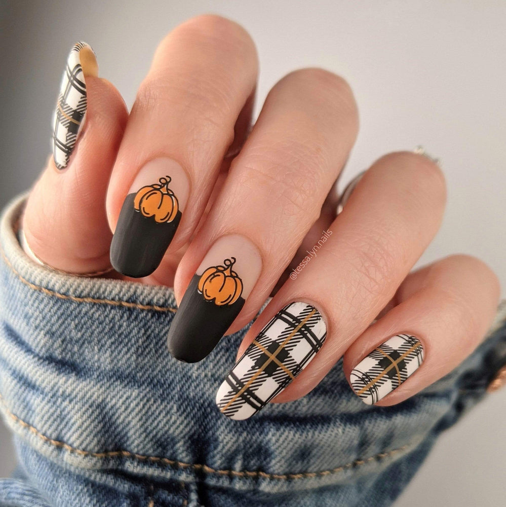 Sweater Weather: Set of 3 Nail Stamping Plates