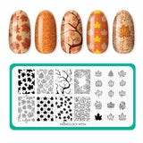 Sweet as Syrup (M734) - Nail Stamping Plate