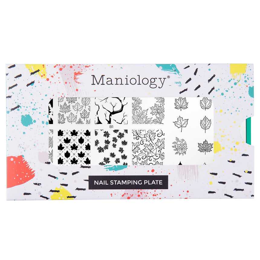 Sweet as Syrup (M734) - Nail Stamping Plate