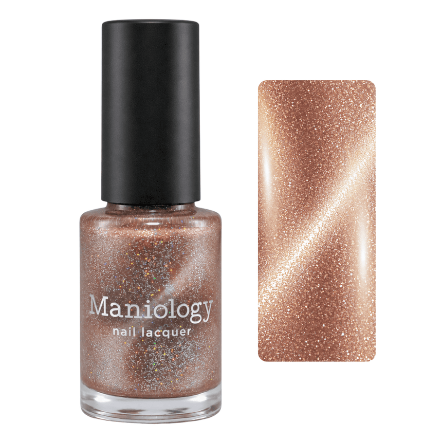 Sweet Treat: Cream Puff (P199) Taupe Magnetic Glitter Polish