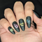 Tan Lines & Sunshine (M705) - Nail Stamping Plate