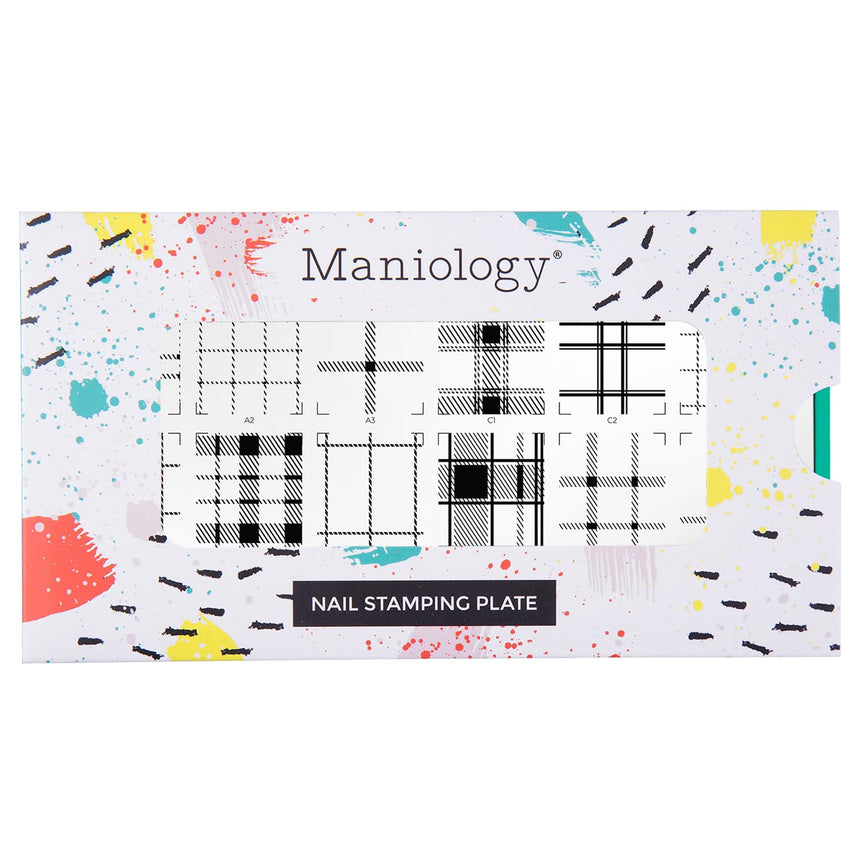 Tartan Classics (M742) - Nail Stamping Plate