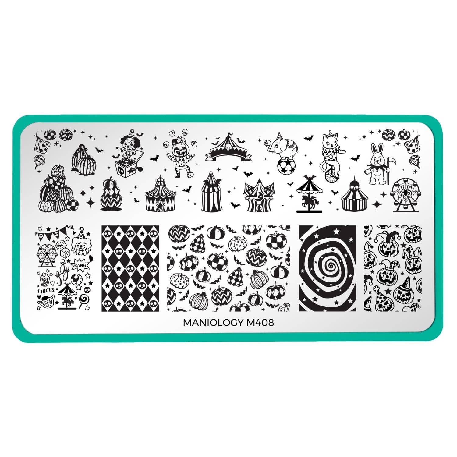 The Greatest Show (M408) - Nail Stamping Plate – Maniology