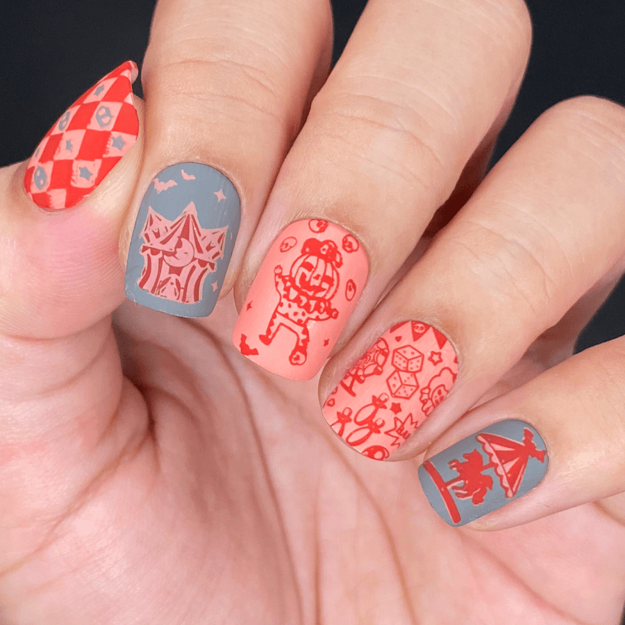 The Greatest Show (M408) - Nail Stamping Plate