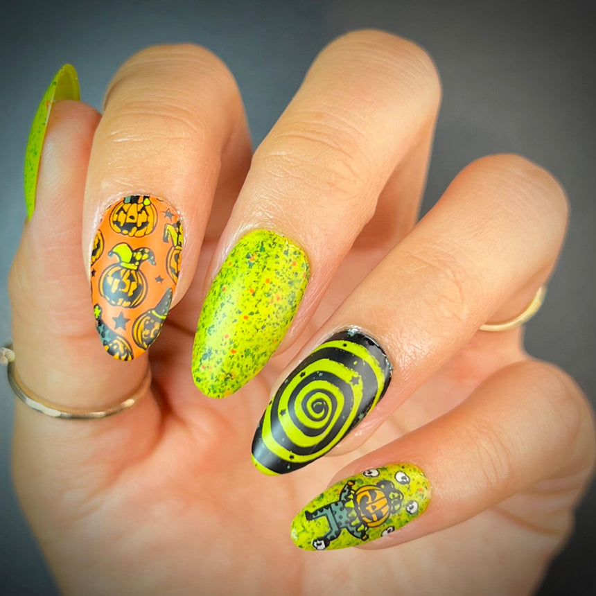 The Greatest Show (M408) - Nail Stamping Plate