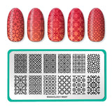 Tiled Symmetry (M657) - Nail Stamping Plate
