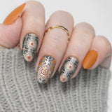 Tiled Symmetry (M657) - Nail Stamping Plate