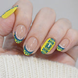 Tin Glaze (M717) - Nail Stamping Plate