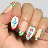 Tin Glaze (M717) - Nail Stamping Plate