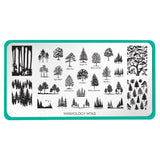 Tree Hugger (M743) - Nail Stamping Plate