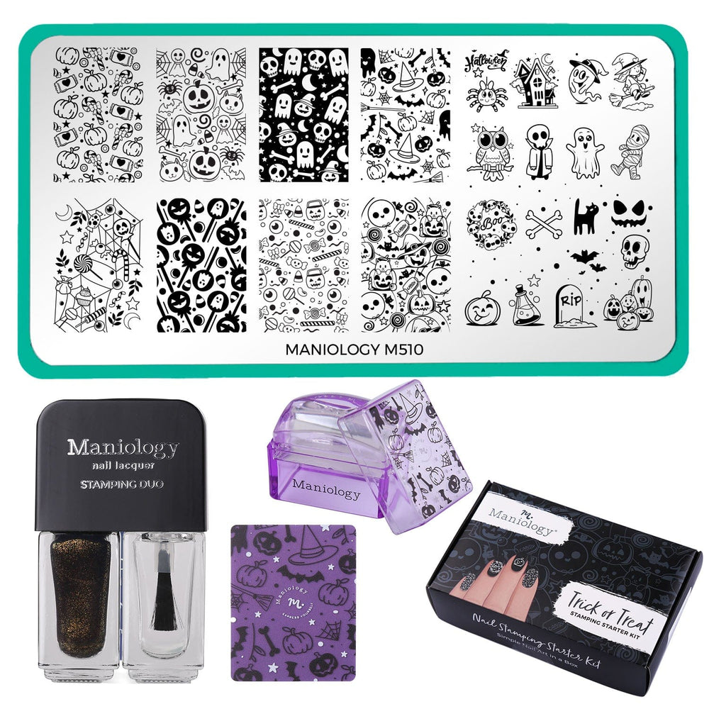 Trick Or Treat: Halloween Nail Stamping Starter Kit