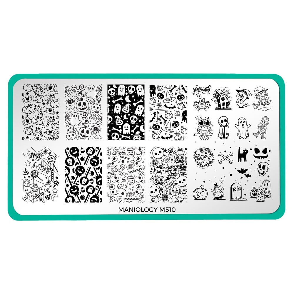 Trick Or Treat (M510) - Nail Stamping Plate