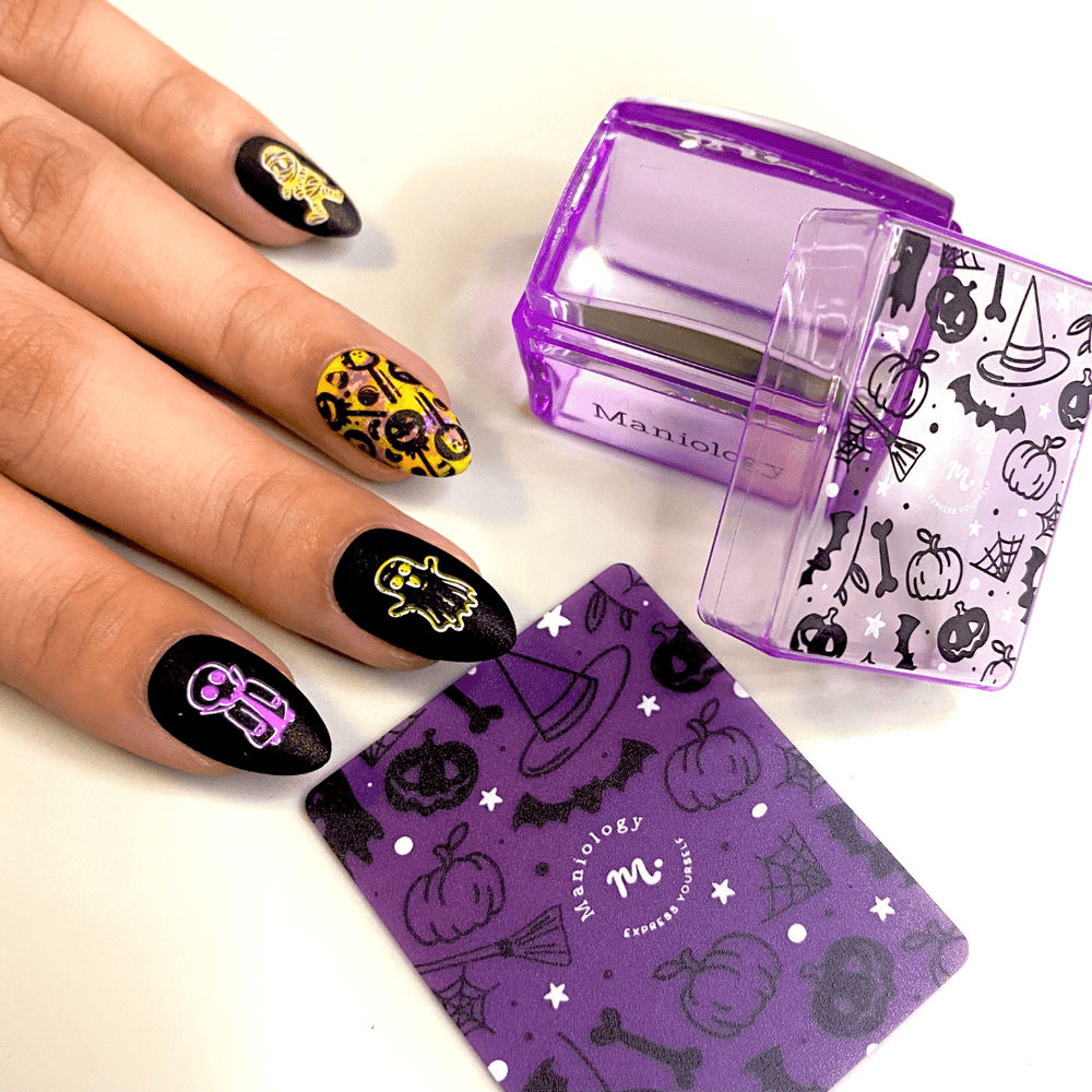 Trick Or Treat (M510) - Nail Stamping Plate