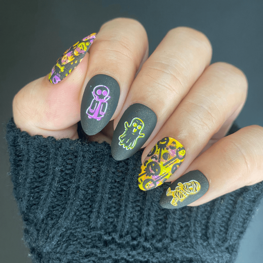 Trick Or Treat: Halloween Nail Stamping Starter Kit