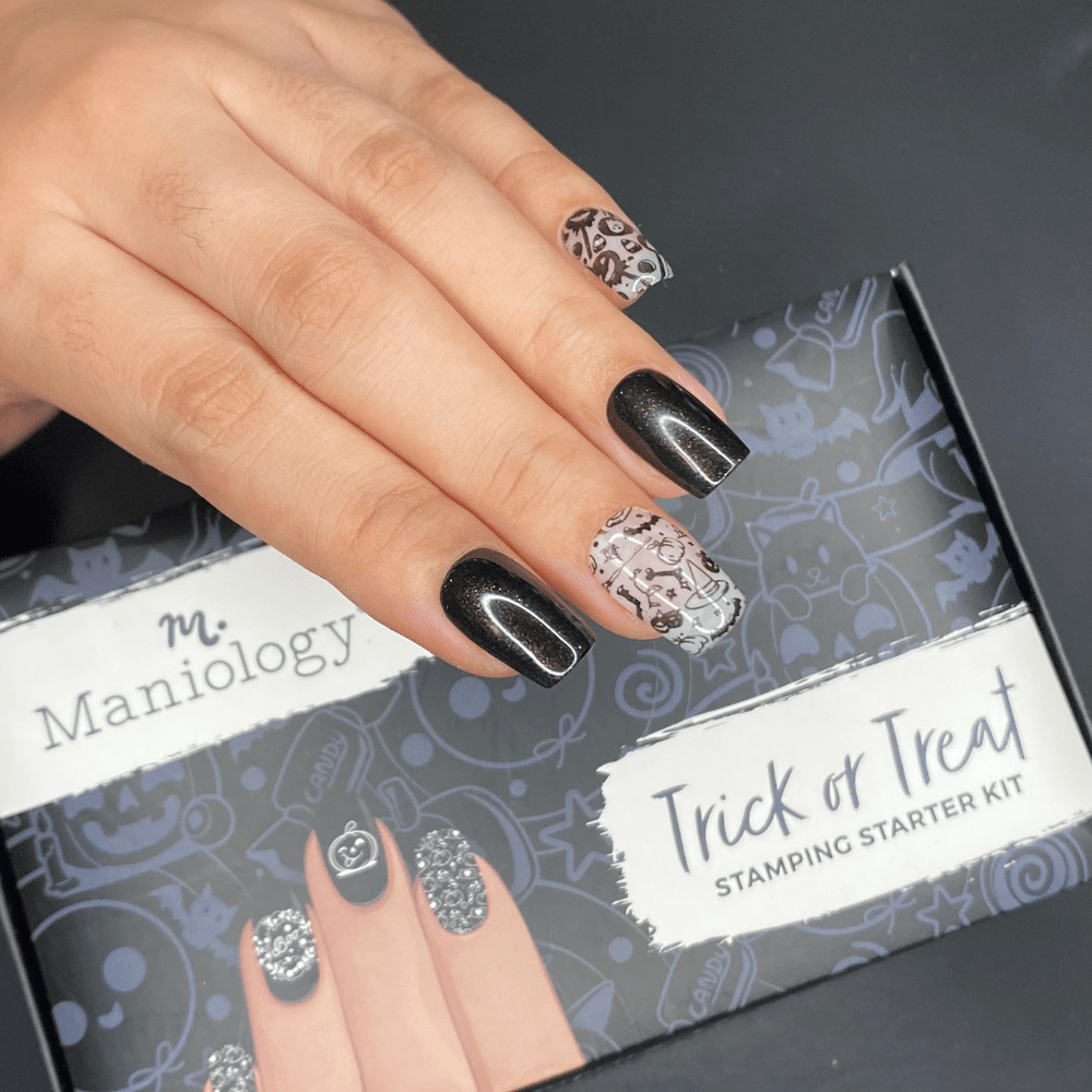 Trick Or Treat (M510) - Nail Stamping Plate