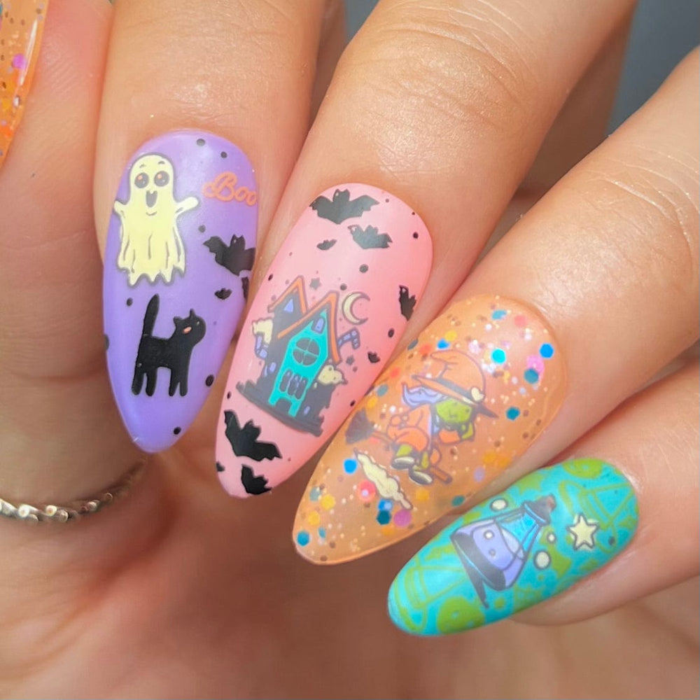 Trick Or Treat (M510) - Nail Stamping Plate