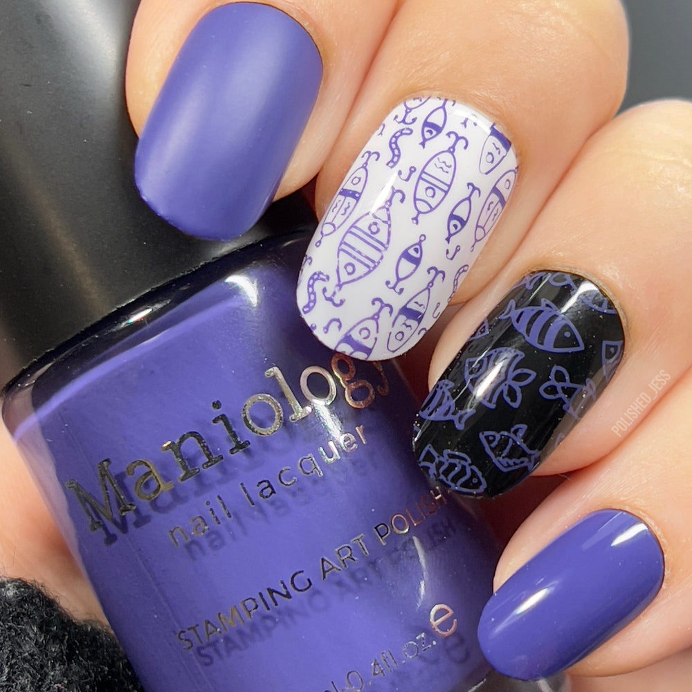 Tropicana: Mangosteen (B437) - Purple Cream Stamping Polish