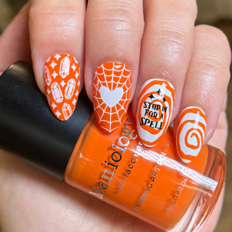 Tropicana: Papaya (B436) - Orange Cream Stamping Polish