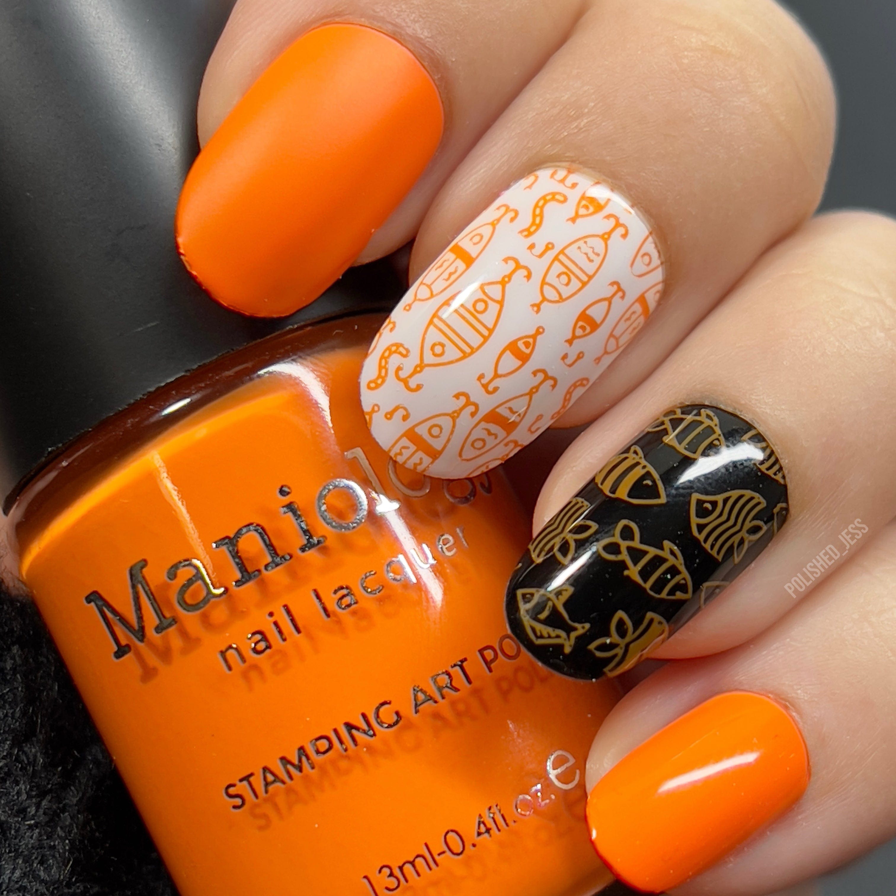 Tropicana: Papaya (B436) - Orange Cream Stamping Polish – Maniology