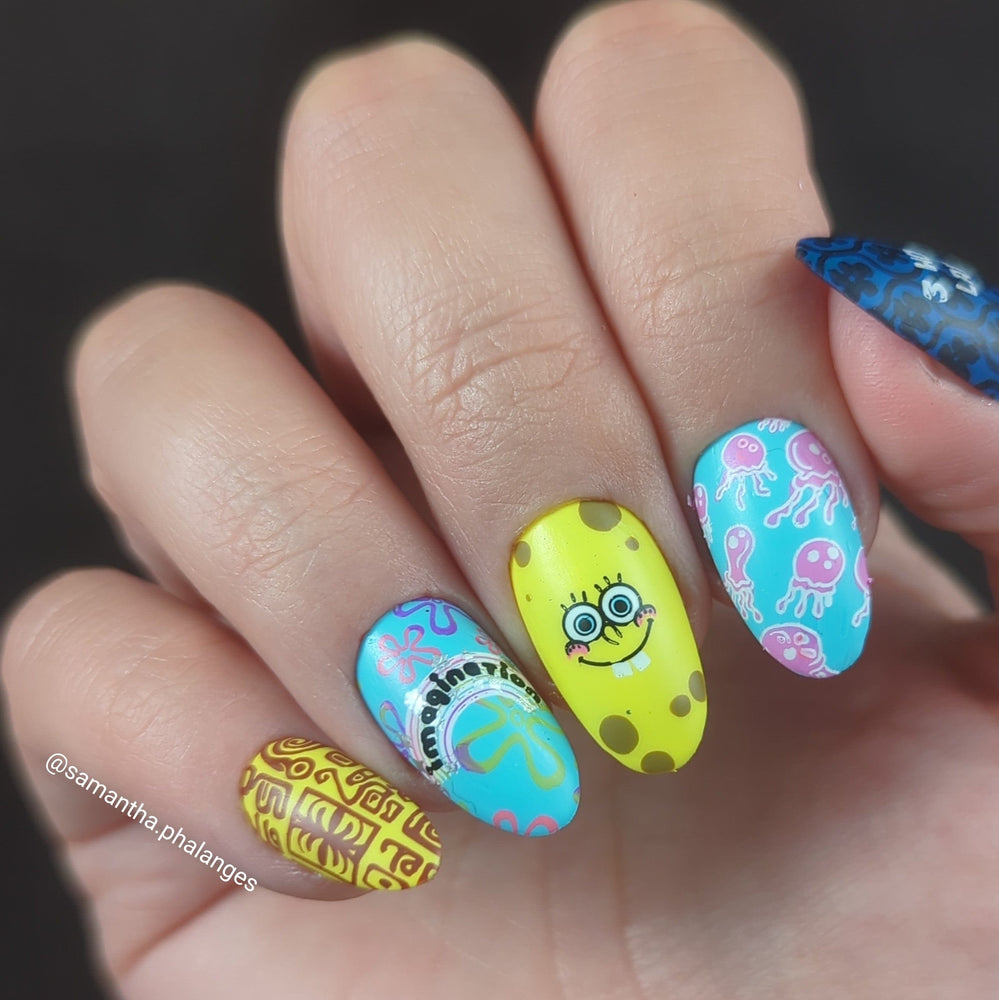 Under the Sea (M491) - Nail Stamping Plate