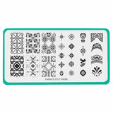 Villa Mosaic (M696) - Nail Stamping Plate