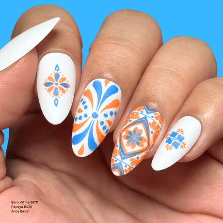 Villa Mosaic (M696) - Nail Stamping Plate
