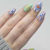 Villa Mosaic (M696) - Nail Stamping Plate