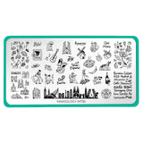 Welcome to Spain (M735) - Nail Stamping Plate