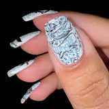 Whale Rider (M608) - Nail Stamping Plate