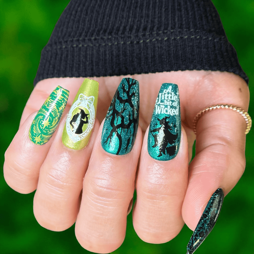 Wickedly Good (M648) - Nail Stamping Plate