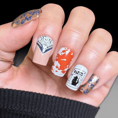 Wild West (m246) -Nail Stamping Plate