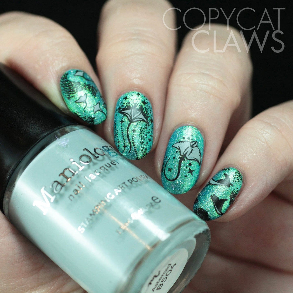 Winged Voyagers (M508) - Nail Stamping Plate