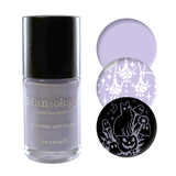 Withered Beauty: Spellblooms (B561) - Purple Pearl Cream Stamping Polish