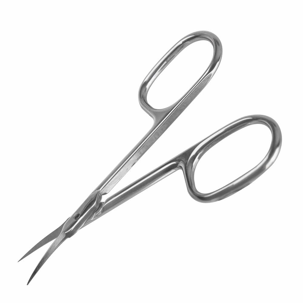 Extra Fine Curved Blade Stainless Steel Nail Art Scissors