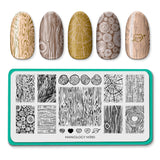 Woodland Trimmings (M390) - Nail Stamping Plate
