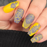 Wrapped in Wool (M685) - Nail Stamping Plate