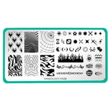 Y2K Cutie (M438) - Nail Stamping Plate