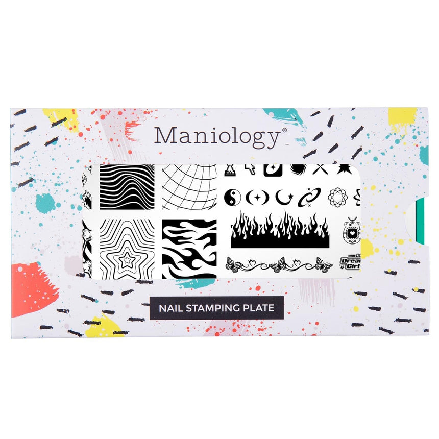 Y2K Cutie (M438) - Nail Stamping Plate