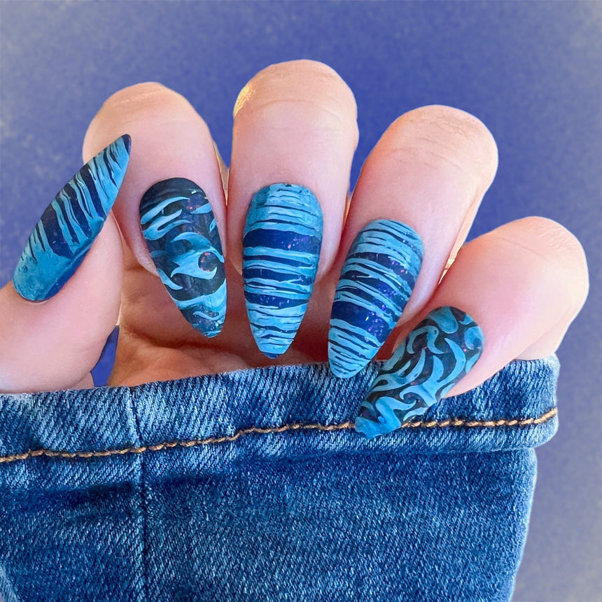 Y2K Cutie (M438) - Nail Stamping Plate