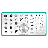 Y2k Icon (M635) - Nail Stamping Plate