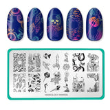 Abyss: Darkwater Dwellers (MXM105) - Nail Stamping Plate