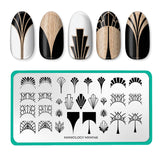 Art Deco: Deco Dreams (MXM146) - Nail Stamping Plate